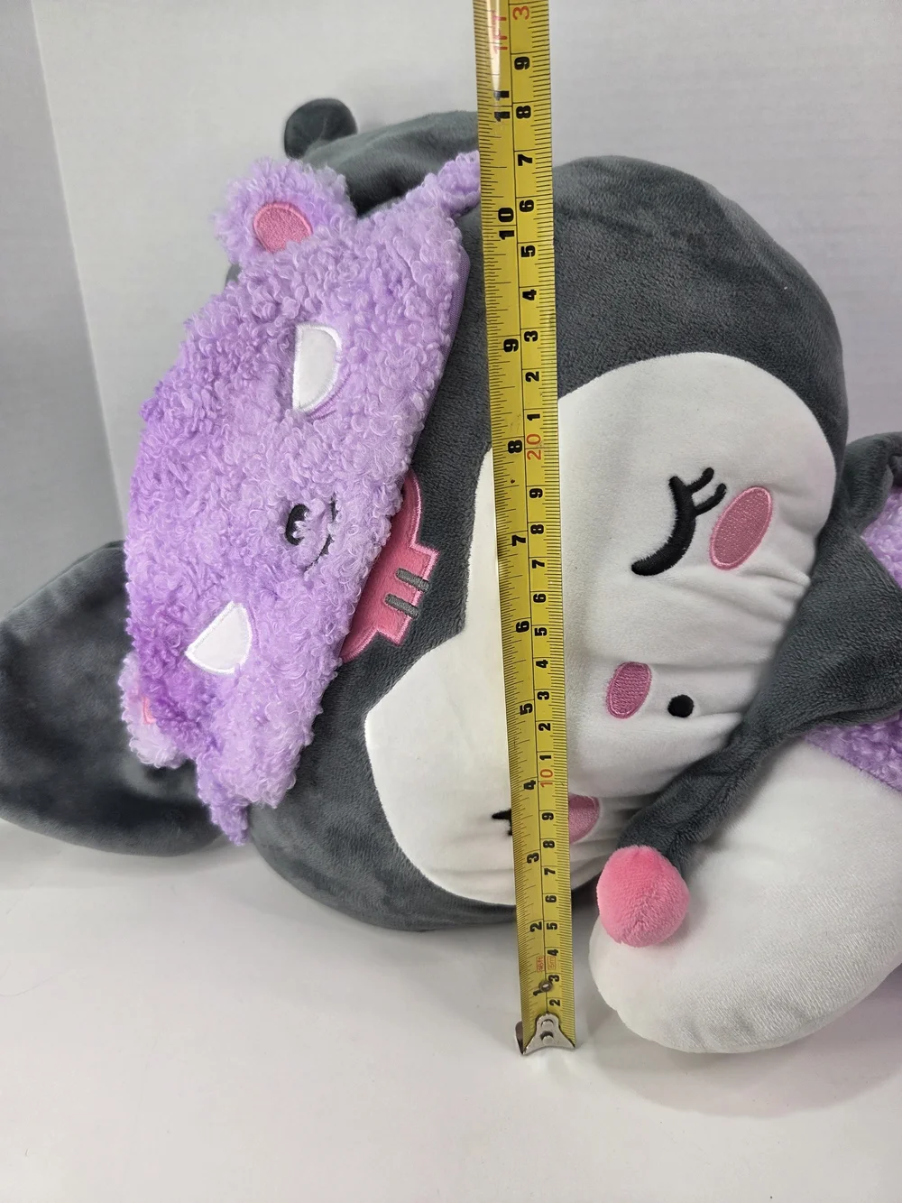 Hello Kitty and Friends Kuromi Large Plush Purple Pajama Sleepy Plush 24